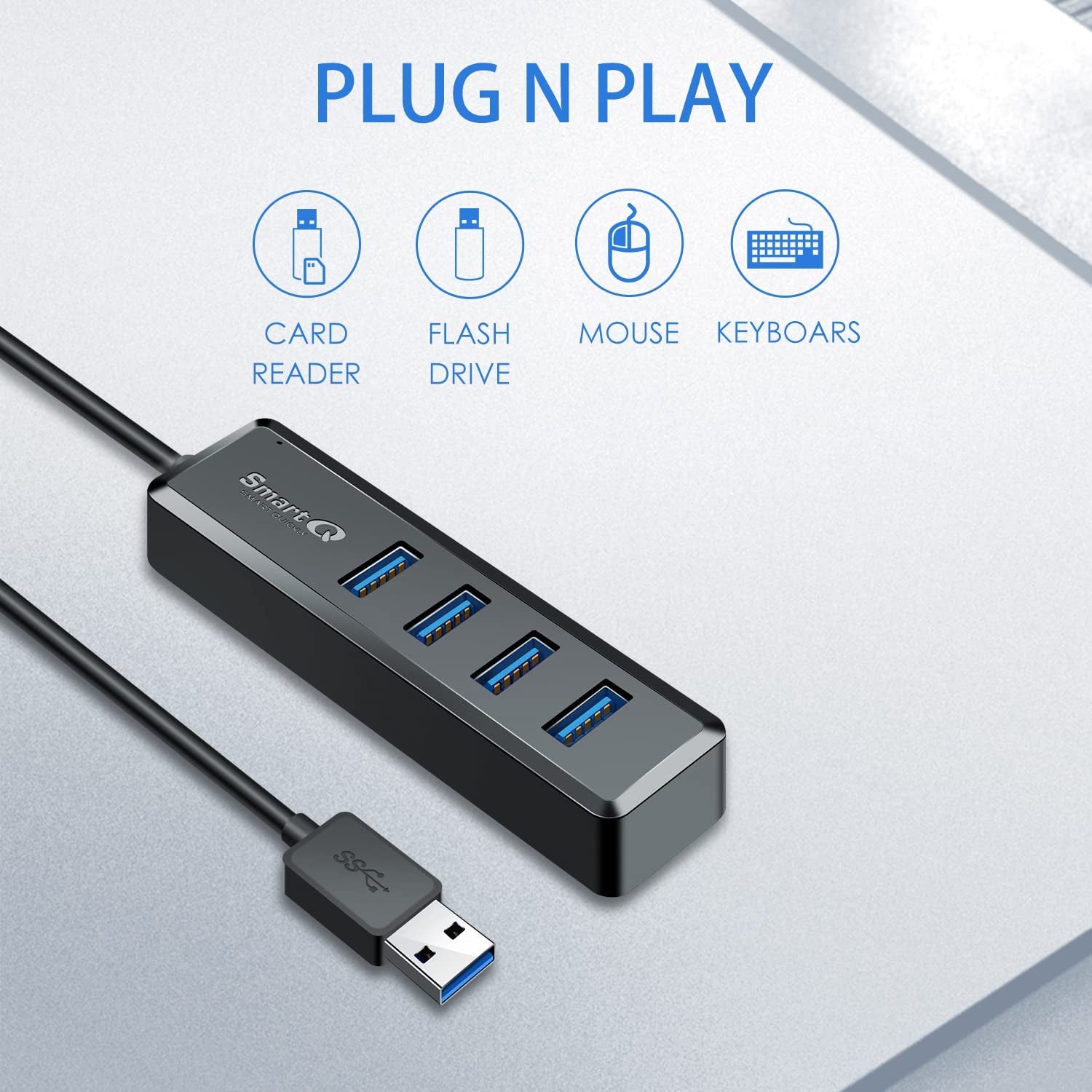 SmartQ H302S USB 3.0 Hub for Laptop