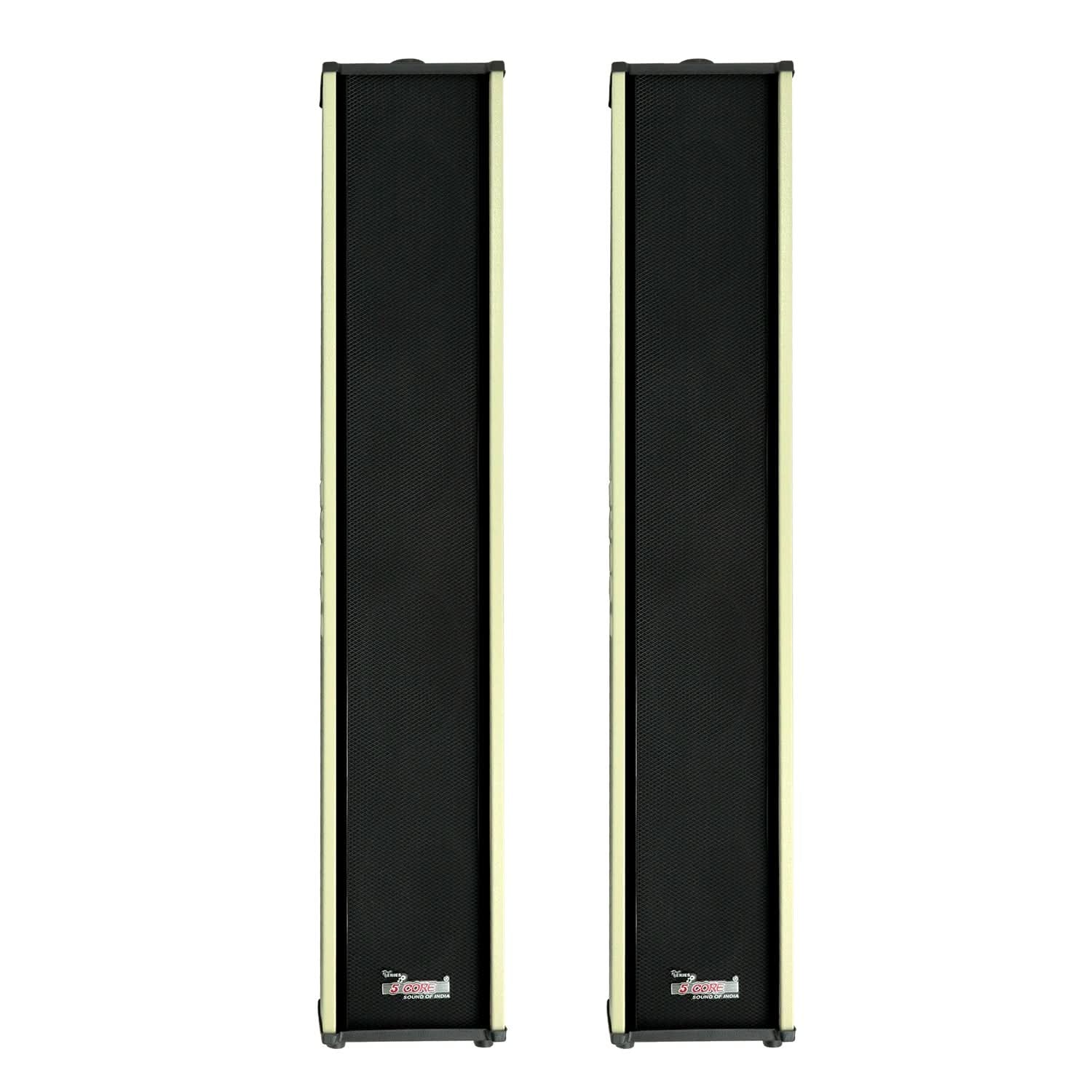 5Core 300W Passive Outdoor Stereo Wall Speakers – High-Performance Audio System